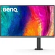 TFT 27" BenQ PD2706UA, 4K UHD, IPS, 99% sRGB, HDR10, HDMI, DP, USB-C, USB-hub, HAS, колонки (9H.LLKLB.QEE) - зображення 3