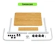 Мобільний столик приставний Smart Desk для ноутбука 60х40х60-80 см - зображення 5