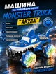 Машина на радиоуправлении Monster Truck "Акула", пульт, браслет, подсветка, роликовые колеса, парогенератор (i7-166407) - изображение 1