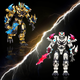 Колекційна фігурка Тигр платиновий MrBeast Lab / MrBeast Lab Platinum Tiger Battle Titan Collector Figure - изображение 9