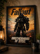 Постер у рамці під склом 30×40 "Fallout Brotherhood of Steel" - зображення 2