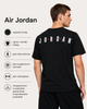 Футболка Air Jordan чорна чоловіча — бавовняна літня Джордан, розмір S - зображення 3