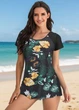 Слитный купальник-платье FS ECUPPER Swimdress М Черный (10161) - изображение 1