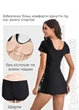 Слитный купальник-платье FS ECUPPER Swimdress М Черный (10161) - изображение 5