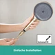 Шланг для душа Hansgrohe Designflex 1,25 м бронза (28220140) - изображение 4