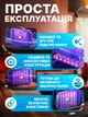 Антимоскитная электрическая ловушка для комаров с УФ-лампой, сеткой 3000 В, USB-зарядкой, уничтожитель насекомых, фиолетовая - изображение 6
