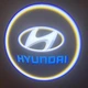 Подсветка дверей проекция для ( хюндай ) LED Hyundai синяя - изображение 5