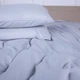 Простирадло №14-4102 Glacier Gray Mikrosatin Premium Однотонне 200*220 - зображення 6