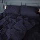 Простирадло Satin Stripe 30-0021 Dark Blue 200*220 - зображення 2