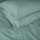 Простирадло Satin Stripe 30-0015 Green Wave 150*220 - зображення 6