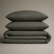 Простирадло Бязь 16-7000 Green Grey 220*240 - зображення 1