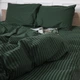 Простирадло Бязь 17-0612 Stripe Emerald 110*160 - зображення 4