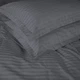 Простынь Satin Stripe 30-0012 Dark Gray 110*160 - изображение 6