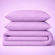 Простынь Бязь 17-0618 Stripe Purple 220*240 - изображение 1