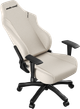 Крісло геймерське ігрове Anda Seat Luna Size L до 100 кг Ivory Fabric (AD18-44-I-F) навантаження до 100 кг, льон, поролон, гарантія 24 міс, зріст до 170 см - зображення 8