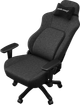 Крісло геймерське ігрове Anda Seat Phantom 4 L до 90 кг Black Fabric (AD18YSD-72-B-F-B01) - зображення 8