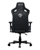 Геймерское кресло Anda Seat Kaiser Frontier XL Black нагрузка до 180 кг, лён, пена, гарантия 24 мес, наклон спинки 155 °, рост до 200 см - изображение 3