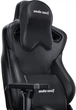 Геймерское кресло Anda Seat Kaiser Frontier XL Black нагрузка до 180 кг, лён, пена, гарантия 24 мес, наклон спинки 155 °, рост до 200 см - изображение 5