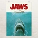 Постер Щелепи, Jaws (1975), акула, культове кіно, A3 40×30 см (id7342) - зображення 1