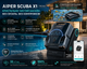 Робот-пылесос Aiper Scuba X1 Pro Max для бассейнов до 300 м³ (дно, стены, ватерлиния, поверхность) - изображение 9