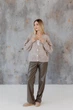 Кардиган жіночий Мереживо ART KNIT лляний, S-M 045754 - зображення 6
