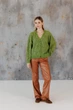 Кардиган жіночий Мереживо ART KNIT трав'яний, S-M 045750 - зображення 2