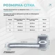 Бандаж на коліно, (розмір L), сірий EasyFit (302949) - изображение 5