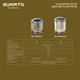 Сушилка для овощей и фруктов 18 л SUMATO SU-04FD02, 850 Вт, с 10 металлическими лотками, таймером, горизонтальным обдувом и внутренним вращением 360° - изображение 12