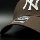 Коричневая кепка 47 brand New York Yankees B-MVPSP17WBP-BW - изображение 8