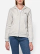 Толстовка на молнии на флисе с капюшоном женская Tommy Hilfiger 278374865 XS Серая (1161171028) - изображение 3