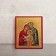 Маленькая писаная икона Святое Семейство 10×13 см - изображение 1