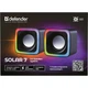Компьютерные колонки Defender Solar 7 2.0 6W RGB подсветка USB Black (65117) - изображение 8