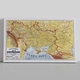 Інтер'єрна картина Загальна карта України 1918р, Україна, істория, 60×100 см (id6153) - зображення 1