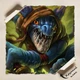 Постер Сларк, Дота 2, Dota 2, Slark the Nightcrawler, декор комнаты геймера, A3 30×30 см (id6743) - изображение 4