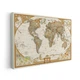 Интерьерная картина Географическая карта мира (англ), World Map, 71×106 см (id1208) - изображение 2
