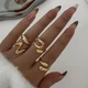 Набір каблучок Honey Fashion Accessories золотистий (12-242) - изображение 2