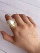 Каблучка перлина Honey Fashion Accessories золотистий (12-252) - изображение 7