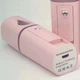 Увлажнитель для лица Soraver MSK 3445 нано распылитель аккумуляторный с подсветкой и зеркалом объемом 20 мл Розовый портативный гаджет для ухода за кожей с ультразвуковой технологией увлажнения для быстрого освежения в течение активного дня - изображение 6