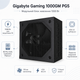 Блок живлення Gigabyte Gaming 1000GM PG5 1000W ATX 3.1 вентилятор 135 мм Black (GP-GME1000GM PG5) - зображення 1