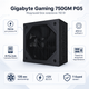Блок живлення Gigabyte Gaming 750GM PG5 750W ATX 3.1 вентилятор 135 мм Black (GP-GME750GM PG5) - зображення 1
