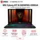Ноутбук игровой 17.3" MSI Cyborg A17 AI B2HWFKG-039XUA AMD Ryzen 5 240 16GB 512GB SSD RTX 5060 DOS Translucent Black (9S7-17UL32-039) - изображение 1