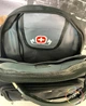 Рюкзак городской SwissGear 33 л для ноутбука с отделением для планшета и USB разъемом водоотталкивающий мужской с дождевиком ортопедической спинкой Airflow и усиленной ручкой со стальным тросом черный - изображение 6