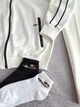 Весняно-осінньо-літній Костюм Ellesse, чоловічий, кофта-штани лампас, молочний, розмір M - изображение 12