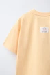 Футболка Zara 11-12 зріст 152 хлопчику, помаранчева з принтом - изображение 4