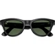 Смарт-очки Ray-Ban | Meta Skyler [Gen 2] Standard Shiny Black Frame / G-15 Green Lenses (RW4014 601/71 52-20) - изображение 3