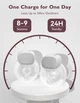 Молоковідсмоктувач Momcozy S9 Pro подвійний бездротовий електричний Hands Free, портативний, 2 режими, 9 рівнів, LED-дисплей - зображення 3