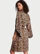 Сатиновий халат Victoria's Secret Satin Rose Lace-Trim Midi Robe XS/S ЛЕО - зображення 2