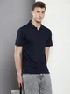 Поло длинное мужское Calvin Klein 833415780 2XL Синее (1161224645) - изображение 4