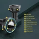 FM трансмиттер Baseus TG-CCLH-01 Bluetooth 5.0, автомобильный модулятор в прикуриватель, 2 USB 3.4A hands-free, дисплей напряжения - изображение 6