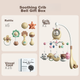Подарункова коробка Xinge Newborn Welcome High-End, дитячі іграшки, дзвіночок для ліжка, прорізувач для зубів, брязкальце, музичні іграшки, подарунок для дитини на повний місяць - зображення 7